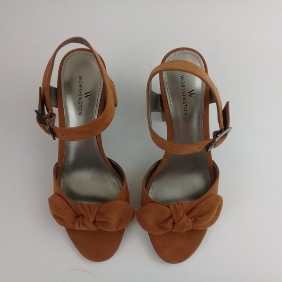 WORTHINGTON WOMEN'S BRACKEN HEELED SANDALS  6.5M - Picture 10 of 12